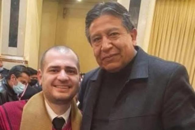 Peter Beckhauser y David Choquehuanca