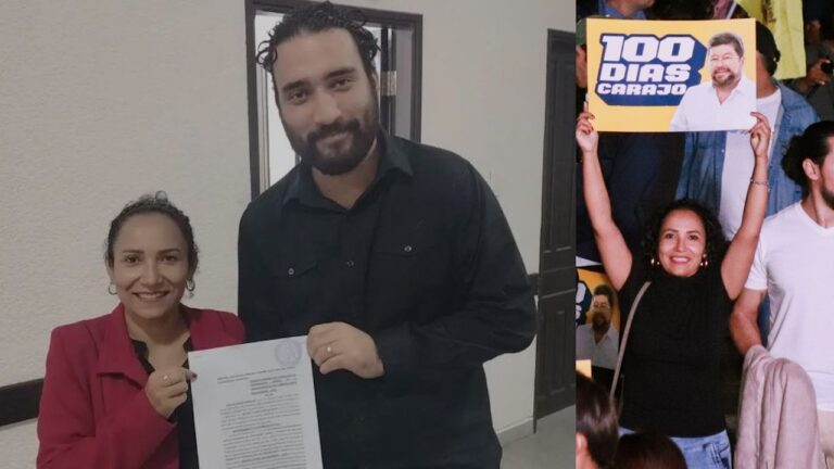 Senaida Rojas y Rafael Hurtado